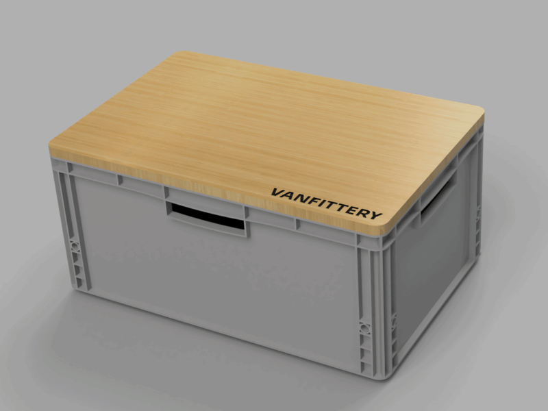 Stół renderujący EuroBox 60x40 z EuroBox_bea