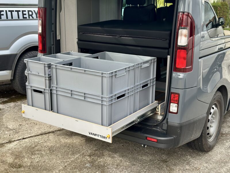 Cajas extraíbles traseras extendidas